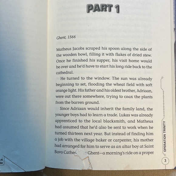 📚2/$6 Operation Trinity #1 in The 39 Clues: The Cahill File Series - Picture 10 of 12